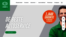 What Jamesautoservice.nl website looked like in 2021 (3 years ago)