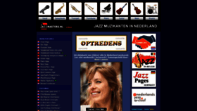 What Jazzmasters.nl website looked like in 2021 (3 years ago)