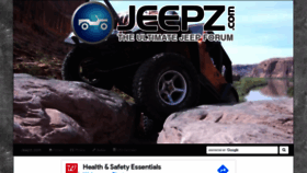 What Jeepz.com website looked like in 2021 (2 years ago)