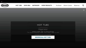 What Jacuzzihottubs.ca website looked like in 2021 (2 years ago)