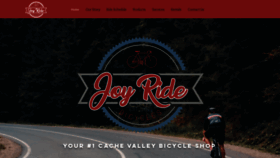 What Joyridebikes.com website looked like in 2021 (2 years ago)
