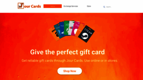 What Jour-cards.com website looked like in 2021 (2 years ago)
