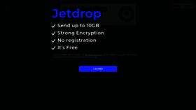 What Jetdrop.net website looked like in 2021 (2 years ago)