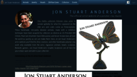 What Jonstuartanderson.com website looked like in 2021 (2 years ago)
