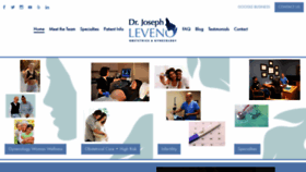 What Josephleveno.com website looked like in 2021 (4 years ago)