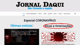 What Jornaldaquisg.com.br website looked like in 2021 (2 years ago)