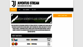 What Juventusstream.com website looked like in 2021 (2 years ago)