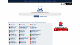 What Juricaf.org website looked like in 2021 (2 years ago)