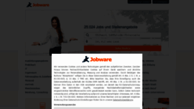 What Jobware.de website looked like in 2021 (2 years ago)