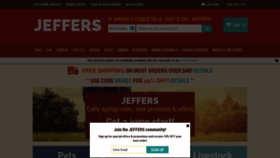 What Jefferspet.com website looked like in 2021 (2 years ago)