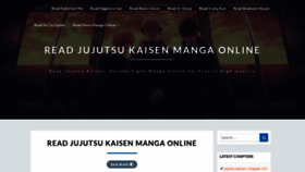 What Jujutsu-kaisen.online website looked like in 2021 (2 years ago)