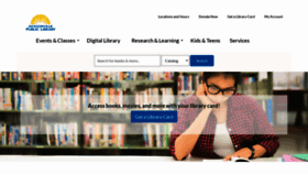 What Jaxpubliclibrary.org website looked like in 2021 (4 years ago)