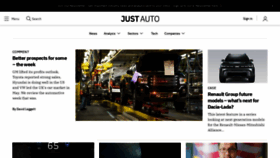 What Just-auto.com website looked like in 2021 (2 years ago)