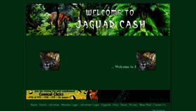 What Jaguarcash.com website looked like in 2021 (2 years ago)