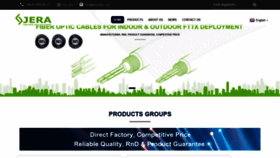 What Jera-fiber.com website looked like in 2021 (2 years ago)