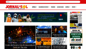What Jornaldosol.com.br website looked like in 2021 (2 years ago)