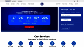 What Jio.com website looked like in 2021 (2 years ago)
