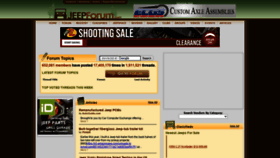 What Jeepforum.com website looked like in 2021 (2 years ago)