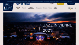 What Jazzavienne.com website looked like in 2021 (2 years ago)