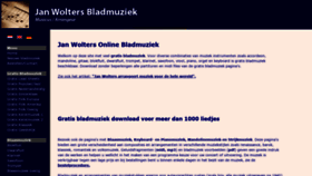 What Janwolters.nl website looked like in 2021 (2 years ago)