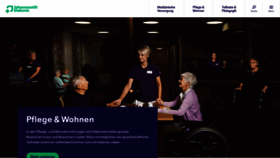 What Johannesstift-diakonie.de website looked like in 2021 (2 years ago)
