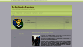 What Jardin-des-lumieres.com website looked like in 2021 (2 years ago)