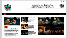 What Japoneitor.com website looked like in 2021 (2 years ago)
