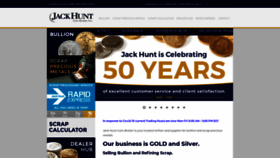 What Jackhunt.com website looked like in 2021 (2 years ago)