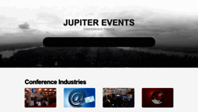 What Jupiterevents.com website looked like in 2021 (2 years ago)