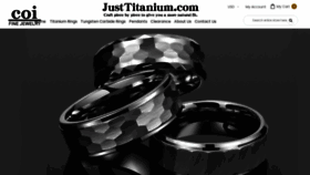 What Justtitanium.com website looked like in 2021 (2 years ago)