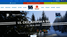 What Jiz50.cz website looked like in 2021 (2 years ago)
