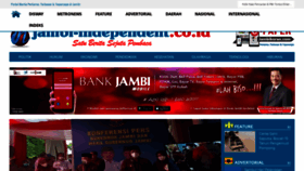 What Jambi-independent.co.id website looked like in 2021 (2 years ago)