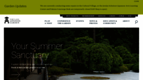 What Japanesegarden.com website looked like in 2021 (2 years ago)
