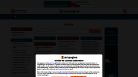 What Joomla.startpagina.nl website looked like in 2021 (2 years ago)