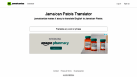 What Jamaicanize.com website looked like in 2021 (2 years ago)