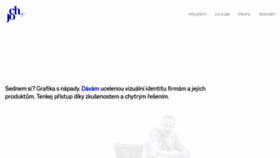 What Joch.cz website looked like in 2021 (2 years ago)
