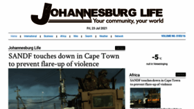 What Johannesburglife.com website looked like in 2021 (2 years ago)