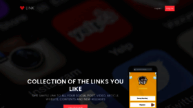 What Joy.link website looked like in 2021 (2 years ago)