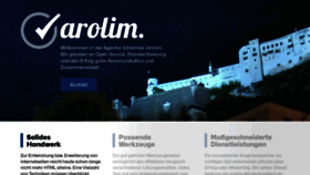 What Jarolim.com website looked like in 2021 (2 years ago)
