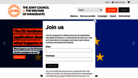What Jcwi.org.uk website looked like in 2021 (2 years ago)