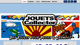 What Jouetscollector.com website looked like in 2021 (2 years ago)