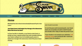 What Jeanclaudeswann.com website looked like in 2021 (2 years ago)