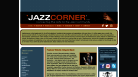 What Jazzcorner.com website looked like in 2021 (2 years ago)