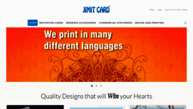 What Jimitcard.com website looked like in 2021 (2 years ago)