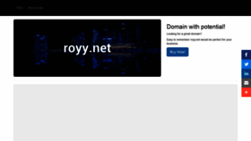 What Joomla.royy.net website looked like in 2021 (2 years ago)