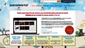 What Joomlaworks.gr website looked like in 2021 (4 years ago)