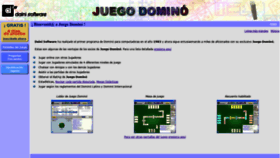 What Juegodomino.com website looked like in 2021 (2 years ago)