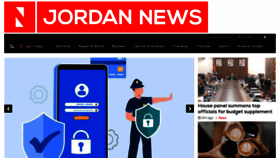 What Jordannews.jo website looked like in 2021 (2 years ago)
