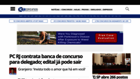 What Jcconcursos.com.br website looked like in 2021 (2 years ago)