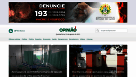 What Jornalopiniao.net website looked like in 2021 (2 years ago)